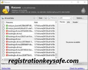 Recuva Pro Crack + Kygen Free download For Windows